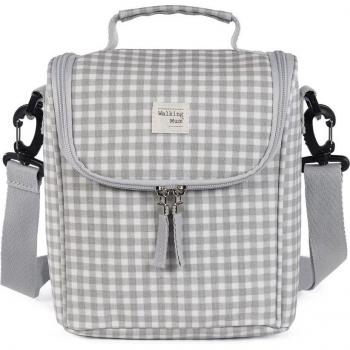 Bolsa Térmica I Love Vichy Gris