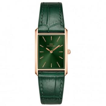 Reloj Daniel Wellington “Crocodilo Esmeralda” Oro Rosa 32x22