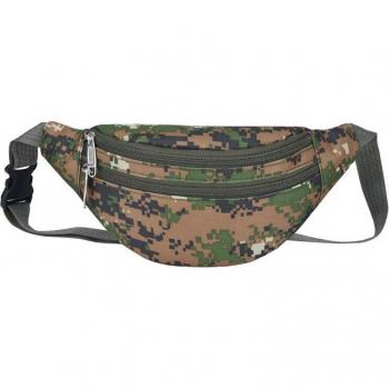 Riñonera Camuflaje Ajustable para Hombre y Mujer