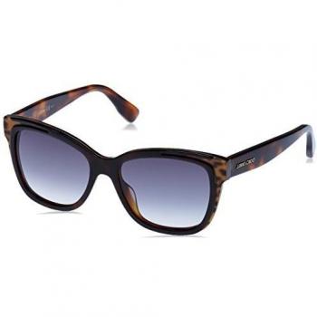 Jimmy Choo BEBI/S 9C PUU 53 gafas de sol, Marrón (Animalier Hv/Dark Grey Sf), Mujer
