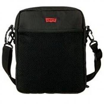 Levi's Dual Strap North-South Crossbody, Hombre, Negro Normal, Talla única
