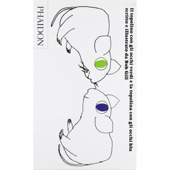 Il topolino con gli occhi verdi e la topolina con gli occhi blu