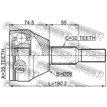 Pascale Articulador de Transmissão G1Y022PC