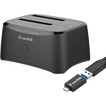 Docking Station WAVLINK Hard Disk Dual Bay