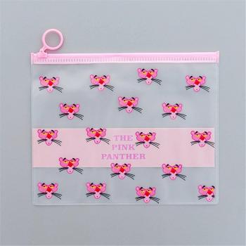 Bolso para documentos con corazón rosa