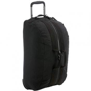 Kipling Devin ON Wheels Maleta de Viaje, 61 cm, 49 litros, Negro (Lively Black)