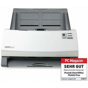 Plustek SmartOffice PS406U Plus Scanner documenti fronte e retro A4 600 x 600 dpi 40 Pagine/Min, 80 Immagini/min USB