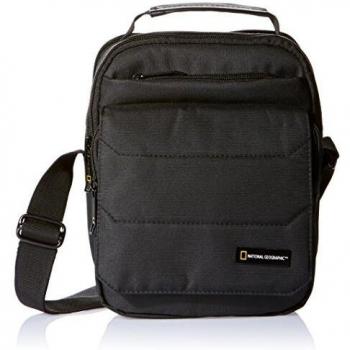 Bandolera de nylon National Geographic (Negro)