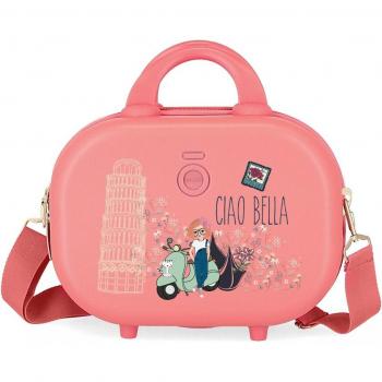 Neceser Enso Ciao Bella 9L – Corcho Rosa