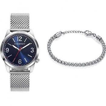 Viceroy Reloj Infantil de Cuarzo con Correa de Acero Inoxidable 401111-35