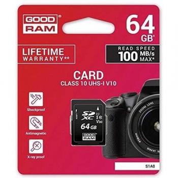 Karta MicroSD GoodRam Karta SD 64GB Class 10 UHS I-S1A0-0640R12