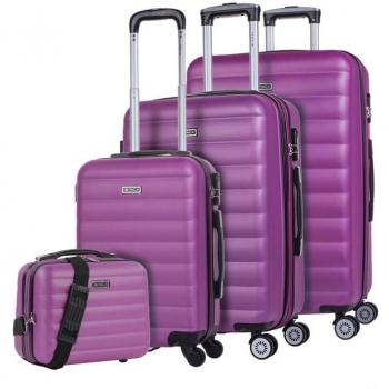 Itaca Simoa Maletas Rígidas ABS Morado