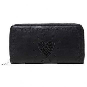 Cartera/Monedero Desigual Beats Zip Around Mujeres Negro