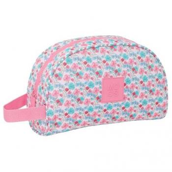 SAFTA NECESER ADAPTABLE CARRO RECICLADO MOOS FLORES 28x18x10CM