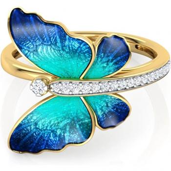 Anillos de Mariposa para Niña