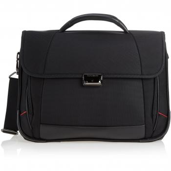 Samsonite Pro-Dlx 4 Briefcase 2 Gussets 16 , 13 L, Negro (Negro)