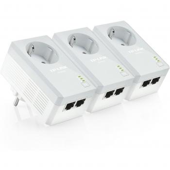 Kit Powerline TP-LINK TL-PA4020PT Trio AV500 con presa passante