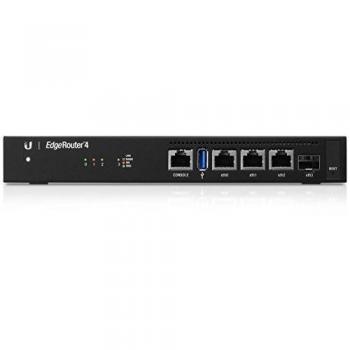 Ubiquiti EdgeRouter 4 router cablato Gigabit Ethernet Nero