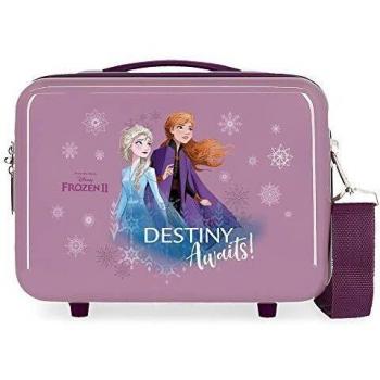 Disney Frozen Neceser Adaptable Morado 29x21x15 cms