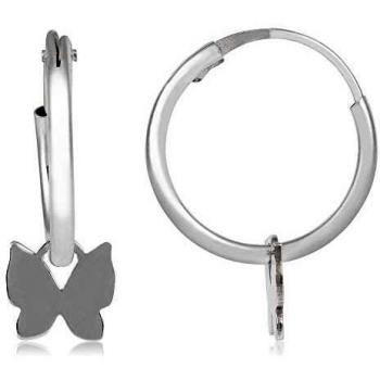 Córdoba Joyas | Pendientes de plata 925 Aritos Mariposa