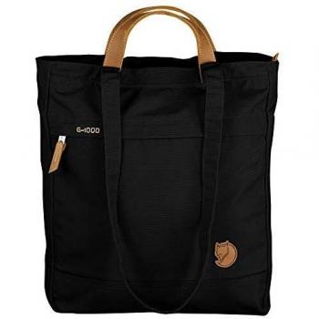 Fjallraven Totepack No. 1, Backpack Unisex Adulto, Negro (Black), Talla Única Paquete De 2