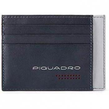 Bolsillo de tarjeta de crédito Piquadro PP2762UB00R-GRN Gris