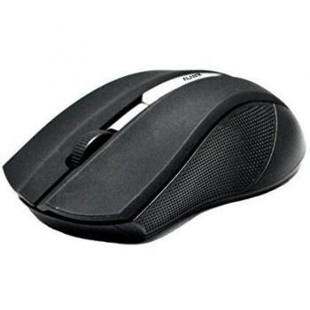 Mouse Wireless RF con 3 tasti, gommato, nero (Alantik MORF3N)