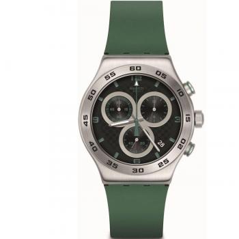 Reloj Unisex Swatch CARBONIC GREEN YVS525