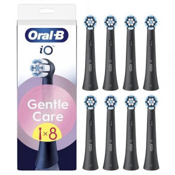Recambio Oral-B iO Gentle Care para encías sensibles, Pack de 8 unidades