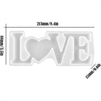 Molde Amor Cristalino 1 ud