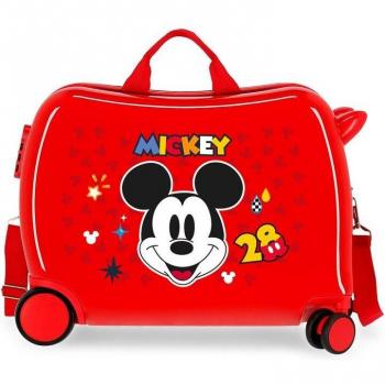 Maleta infantil Mickey 2 ruedas multidireccionales