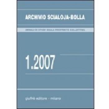 Archivio scialoja-bolla.: Vol. 1