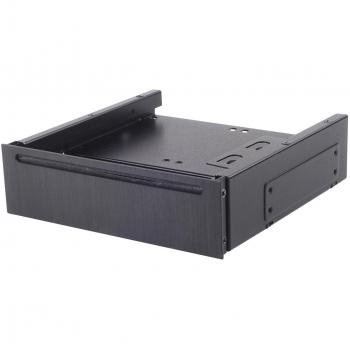 SilverStone SST-FP58B Pannello Frontale 5.25 con Slot Ottico Slim e 4 Bay 2.5