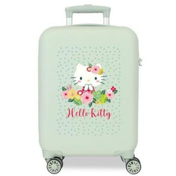 Maleta Floral Kitty Rígida Cabina 33L