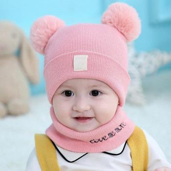 Conjunto de gorros y bufanda para recién nacidos