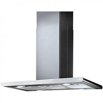 Elica Galaxy Island Whix/A/90x45 570 m³/h Isla Acero inoxidable, Blanco C