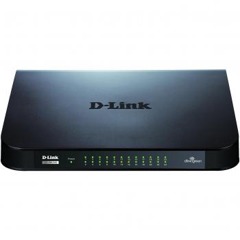 Switch D-Link GO‑SW‑24G 24P Gigabit 10/100/1000 Mbps – Nero