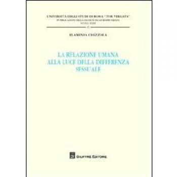 Relazione umana alla luce della differenza sessuale