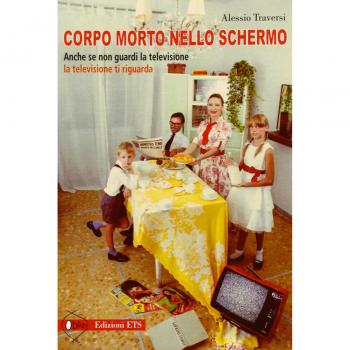 Corpo morto nello schermo. Anche se non guardi la televisione la televisione ti guarda