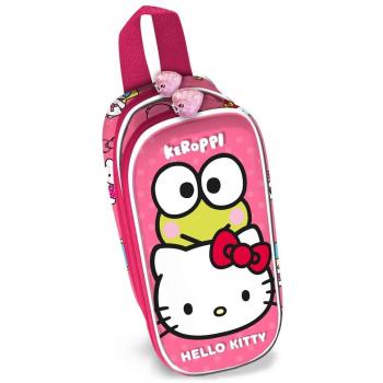 Estuche 3D Doble Hello Kitty Karactermania Rosa