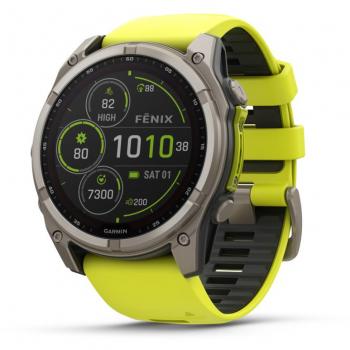 Garmin Fenix 8 Zafiro Solar Titanio 51mm Grafito