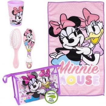 Neceser Aseo Viaje Accesorios Minnie Rosa
