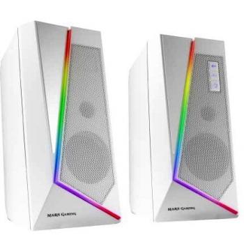 Mars Gaming MS7W altoparlante Bianco Con cavo e senza cavo 20 W