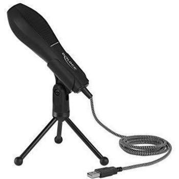 Delock Microfono per gaming, Skype e chat