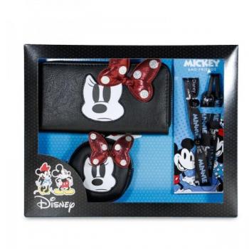 Minnie Mouse Pack de Regalo con Billetero y Monedero, Multicolor