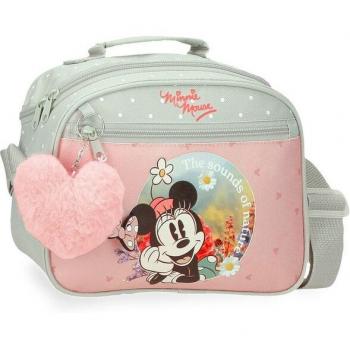 Neceser Minnie Mouse Wild Nature Bandolera Verde 4.5L