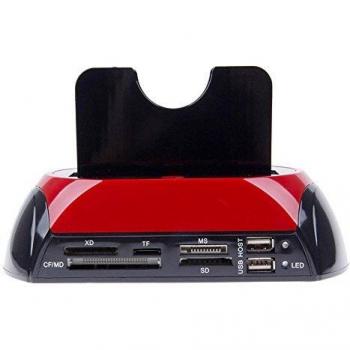 Docking Station Tempo di Saldi Hard Disk 2.5 e 3.5 SATA IDE E-SATA USB 2.0/3.0 Lettore HDD SD