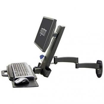 Ergotron 200 Series Combo Arm 61 cm (24) Nero Parete