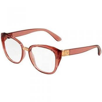 Dolce & Gabbana 0DG5041 Gafas de Montura Transparente Pink, 51 Mujer