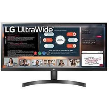 LG 29WL50S Monitor 29 UltraWide 21:9 LED IPS HDR, 2560x1080, AMD FreeSync 75Hz, Audio Stereo 10W, 2x HDMI (HDCP 2.2), Uscita Audio, Flicker Safe, Nero